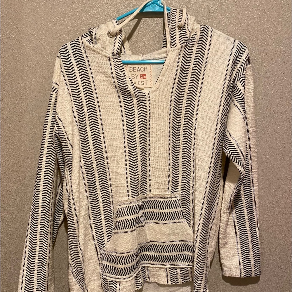 Beach by Exist Patterned Sweatshirt